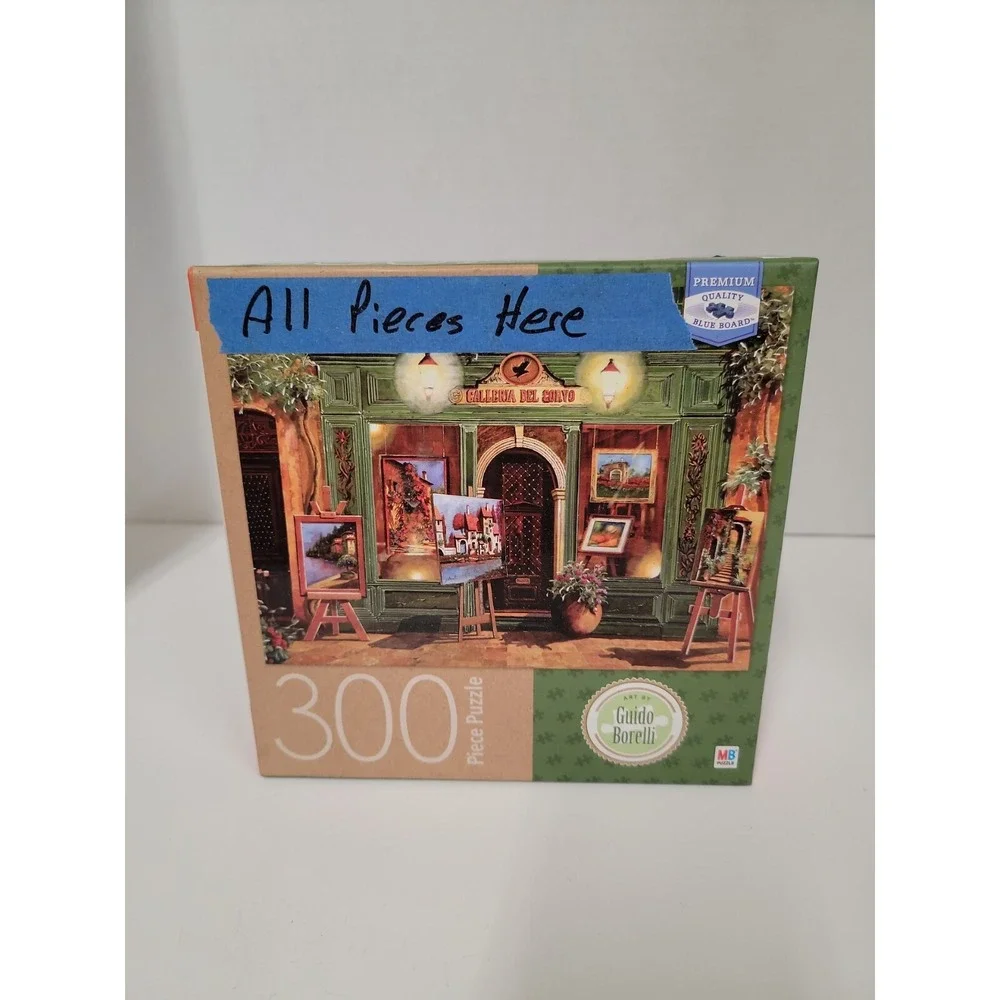 Milton Bradley 300 Large Puzzle Piece - Guido Borelli la Galleria Del Corvo